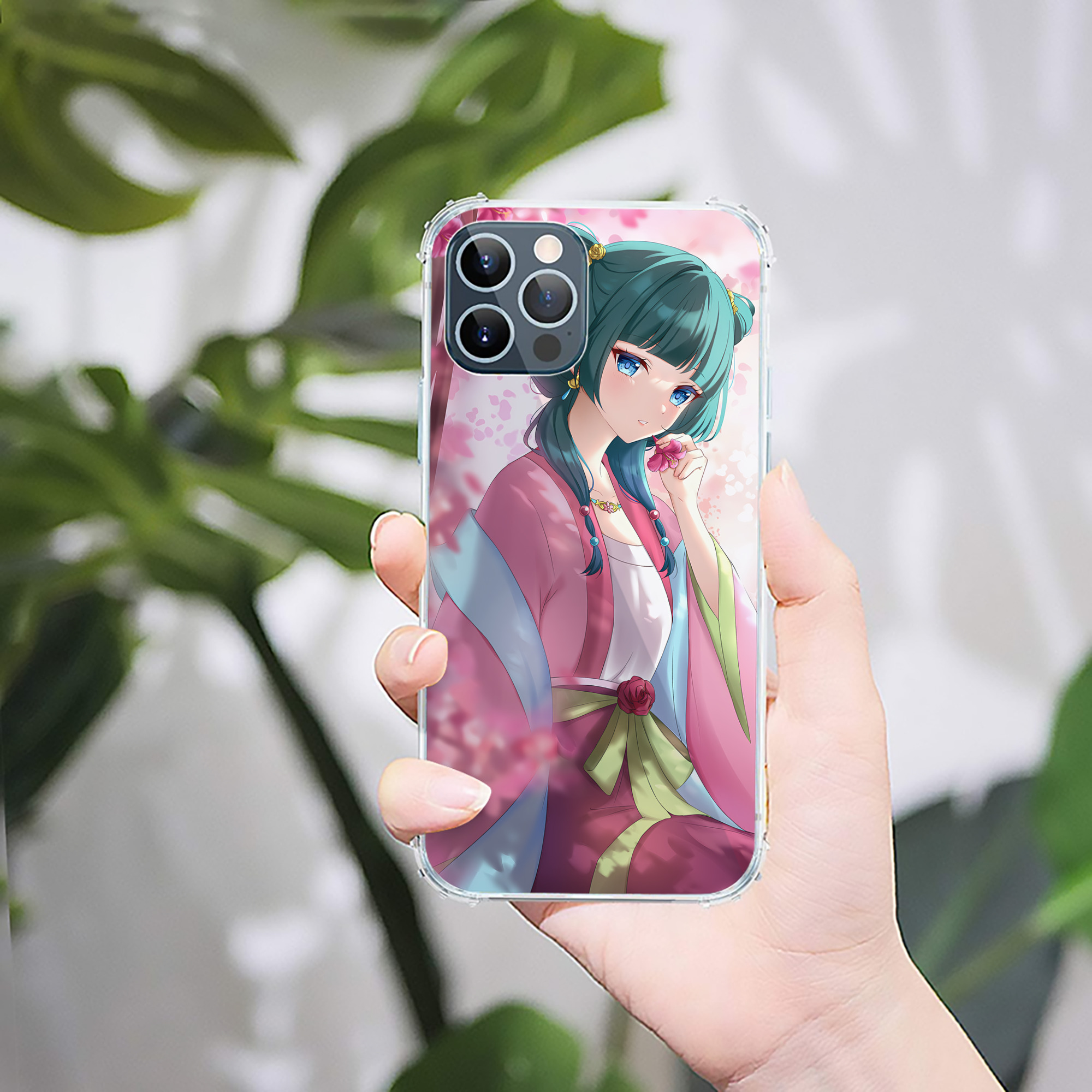 （画像用） 薬屋のひとりごと The Apothecary Diaries 【iPhone 12シリーズ対応】透明スマホケース（クリアソフトケース）